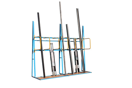 Vertical Storage Rack With Extension Bay