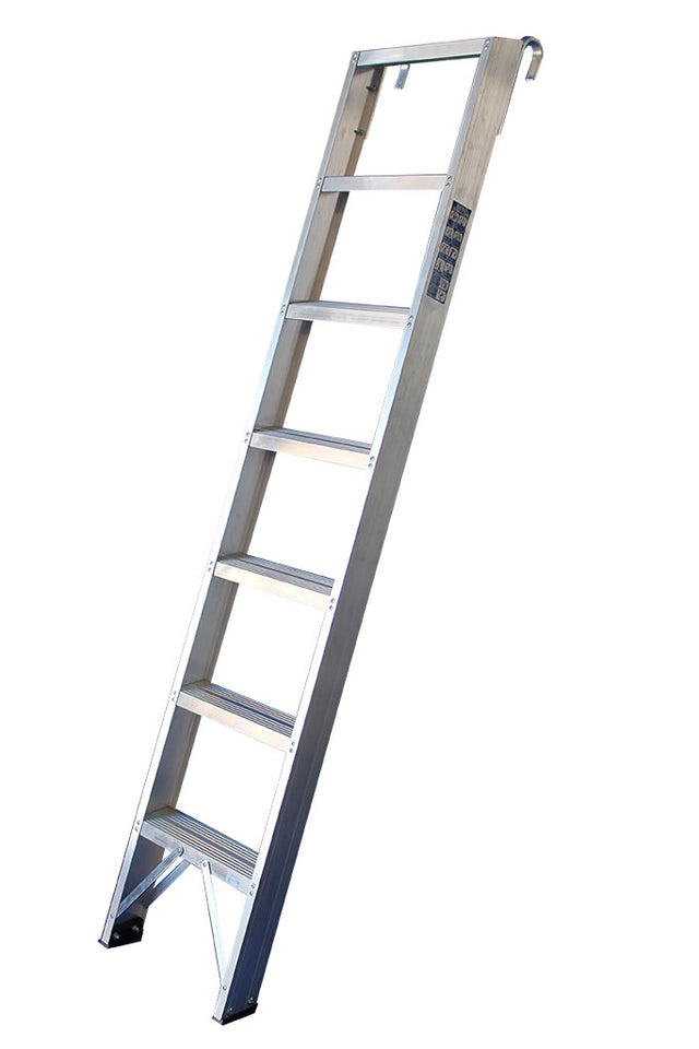 Aluminium Shelf Ladders - 13 Tread