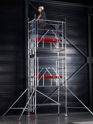 Eiger 500 Single Width 3T Scaffold Tower - 10.5 m Platform Height