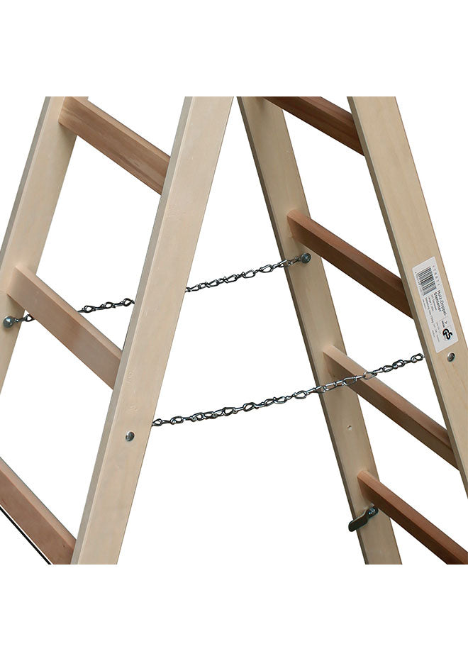 Krause Stabilo Timber Double Sided Step Ladder Locking Chain