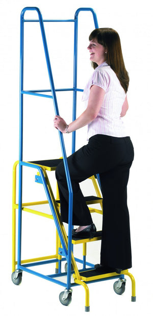 Duplex Weight Reactive Mobile Warehouse Steps