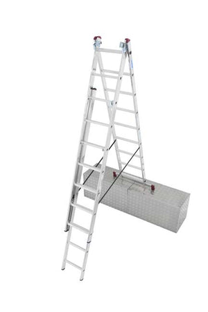 Krause Corda 5 Way Combination Ladder - 3 x 9 Rung - use on stairs