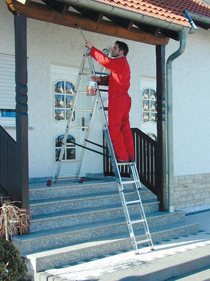 Krause Corda 5 Way Combination Ladder - 3 x 8 Rung - used on stairs