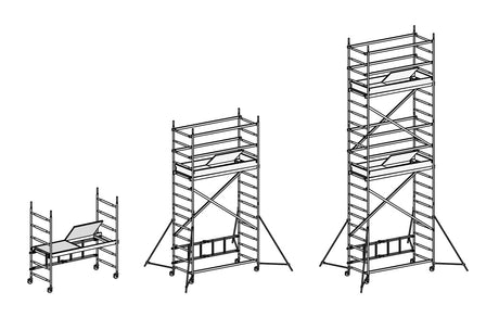 Hymer Folding Mobile Scaffold Towers