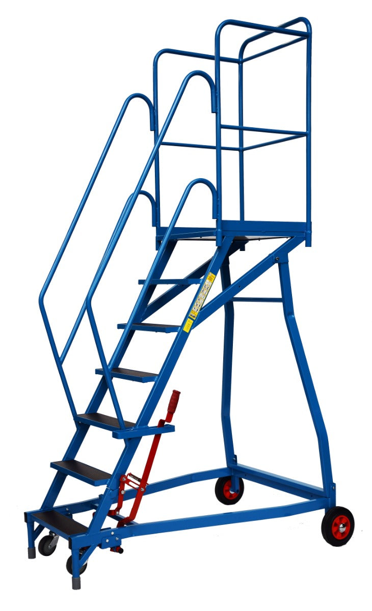 Heavy Duty Elite Mobile Warehouse Steps
