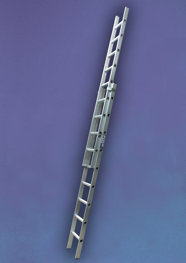 Industrial 2 Section Extension Ladder - 2 x 19