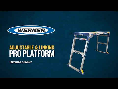 Werner Adjustable Linking Professional Work Platform - 0.76m
