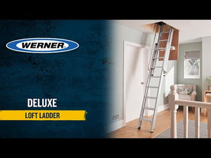 Werner Deluxe Hi-Performance Aluminium Loft Ladder
