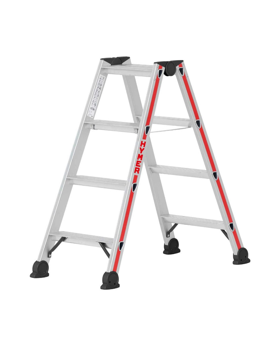 Hymer 4024 Double Sided Step Ladder - 4 Tread