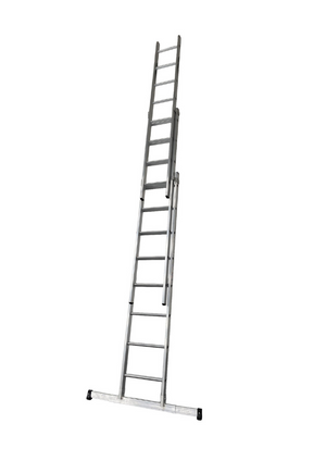 Dmax three section extension ladder open