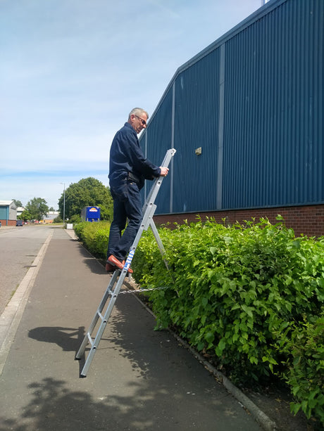 Chase Industrial Tripod Ladder In Use