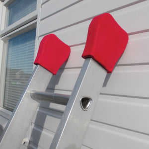 Ladder Pads Work Surface Protectors for Extension Ladders against cladding