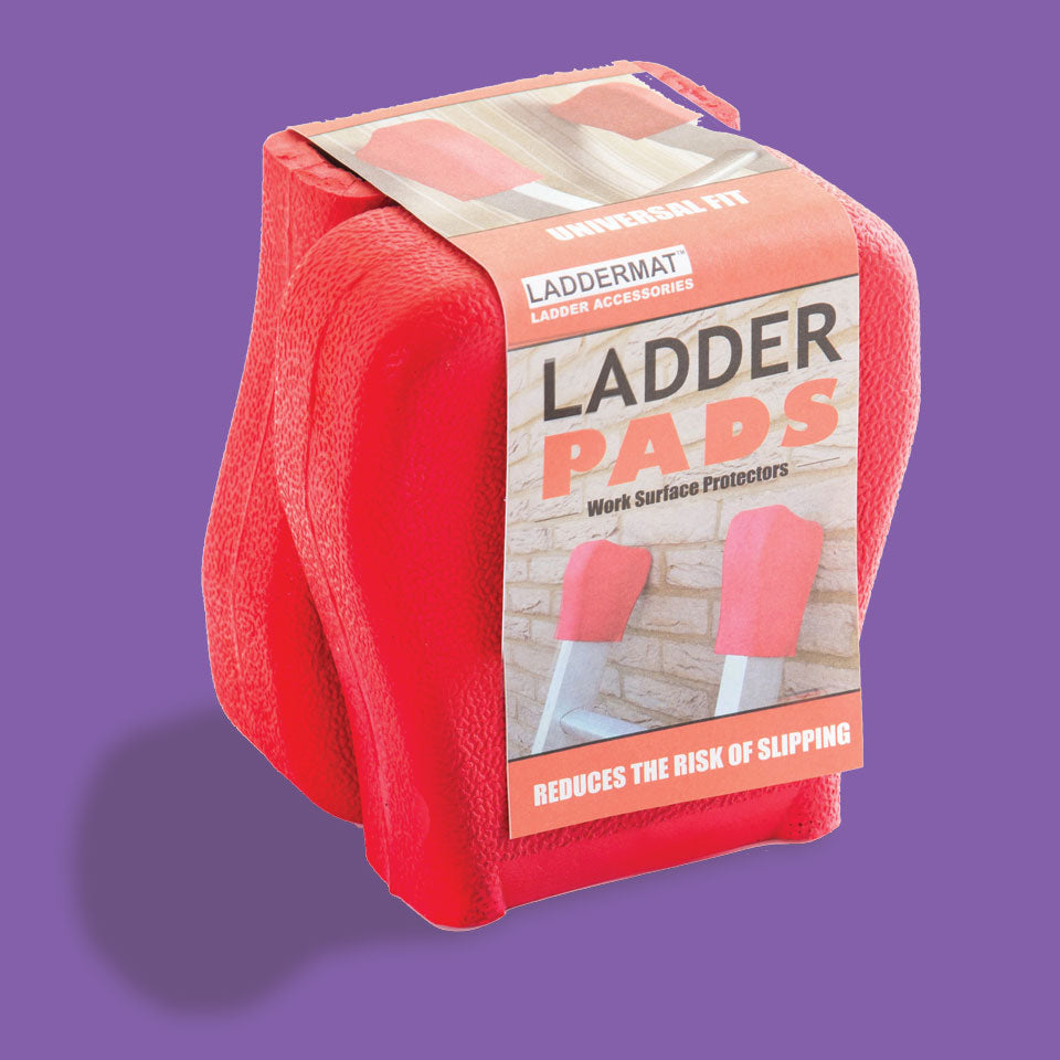 Ladder Pads Work Surface Protectors for Extension Ladders packaging