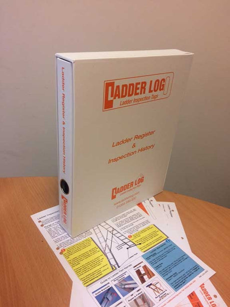 Ladderstore Ladder Log A4 Ladder Register & Inspection History Folder