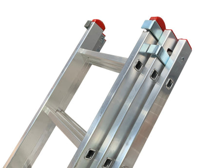HoME Triple Section 11 Rung Combination Ladder 3m