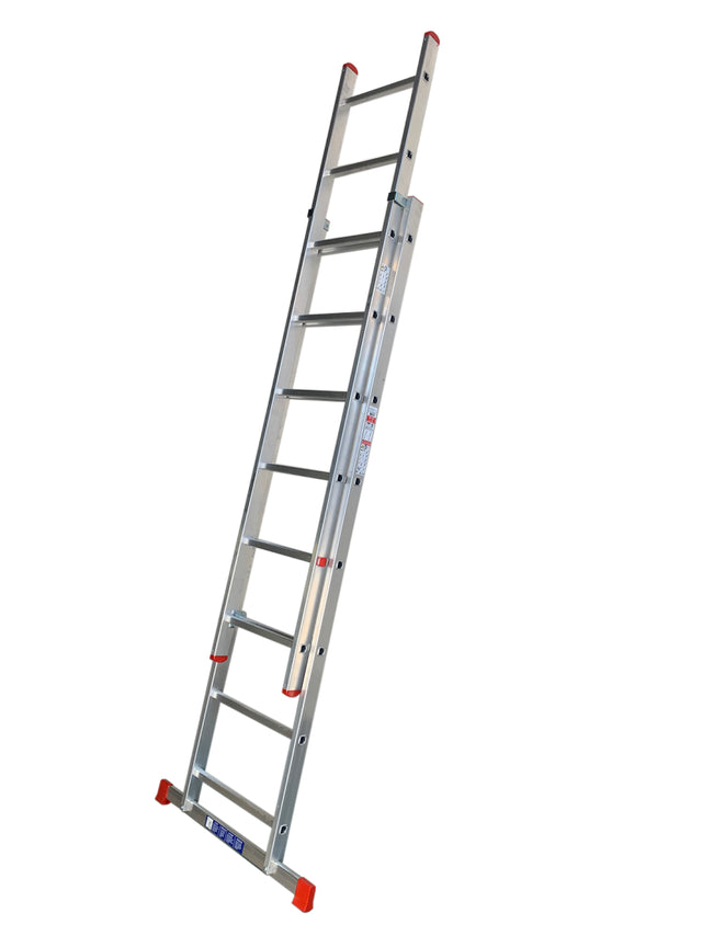 HoME Double Section 9 Rung Ladder 2.5m