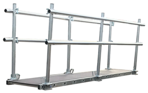 LFI Tuff Board Staging System with double handrails