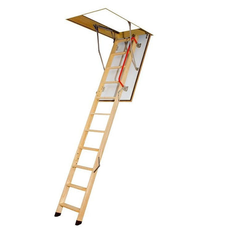 Fakro LWF 280 Timber Fire Resistant Loft Ladder With Hatch