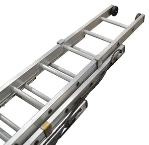 Lyte EN131 Professional 3 Section Rope Operated Extension Ladders