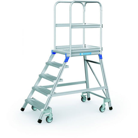 Zarges Z600 Mobile Single-Sided Access Warehouse Step 
