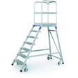 Zarges Z600 Mobile Single-Sided Access Warehouse Step 