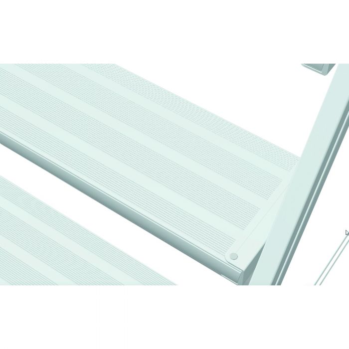 Zarges Z600 Mobile Single-Sided Access Warehouse Step 