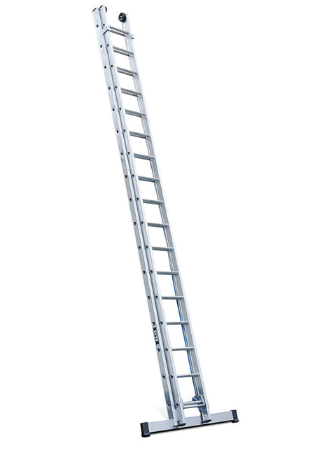 Lyte EN131 Professional 2 Section Rope Operated Extension Ladders closed NHD255