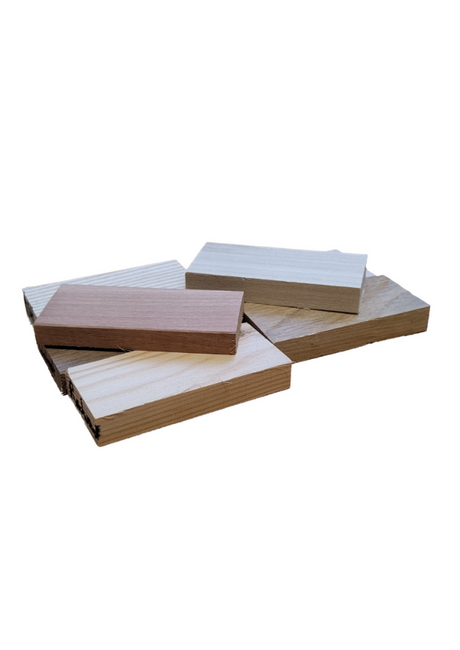 Rolling ladder sample pack - image of wood samples