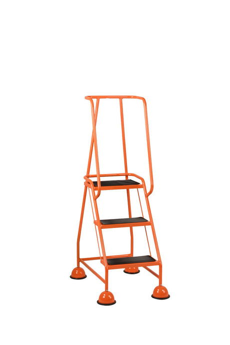 Steptek Classic Warehouse Steps - 3 Tread Orange