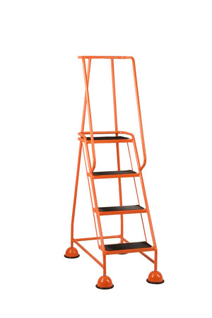 Steptek Classic Warehouse Steps - 4 Tread Orange