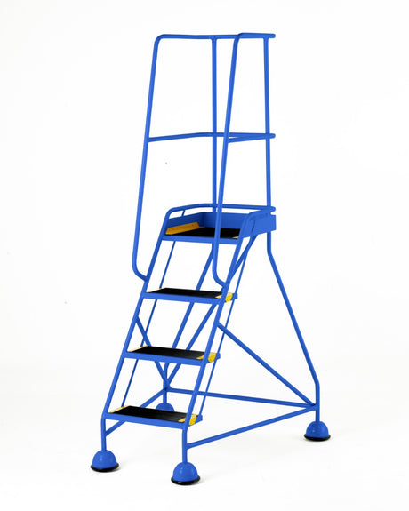 Steptek BS Approved Classic Warehouse Step - 4 Tread In Blue