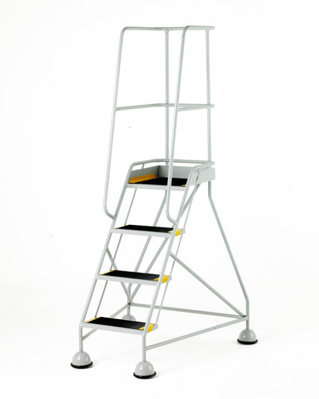 Steptek BS Approved Classic Warehouse Step - 4 Tread In Grey