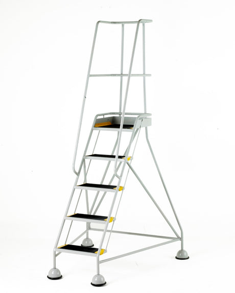 Steptek BS Approved Classic Warehouse Step - 5 Tread In Grey