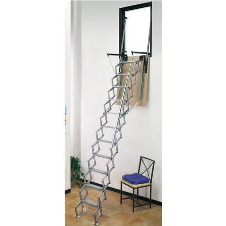 SAF Wall Opening Concertina Access Ladder - 2.50m