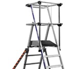 Sherpamatic Folding Work Platform Ladder 5 Tread