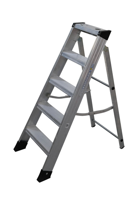 Murdoch Aluminium Swingback Step Ladders - 4 Tread