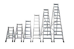 Murdoch Aluminium Swingback Step Ladders - all sizes