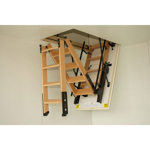 Skylark Electric Foldaway Loft Ladders unfolding