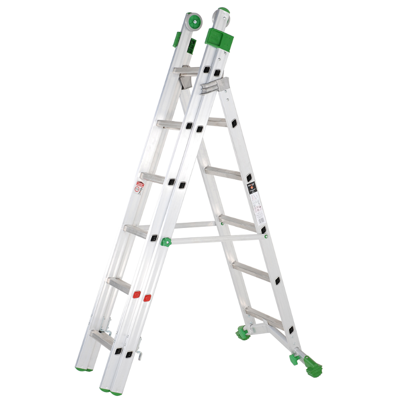 TB Davies Industrial Combination Ladder - 7+8+8 Rungs