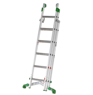 TB Davies Industrial Combination Ladder - 8+9+9 Rungs