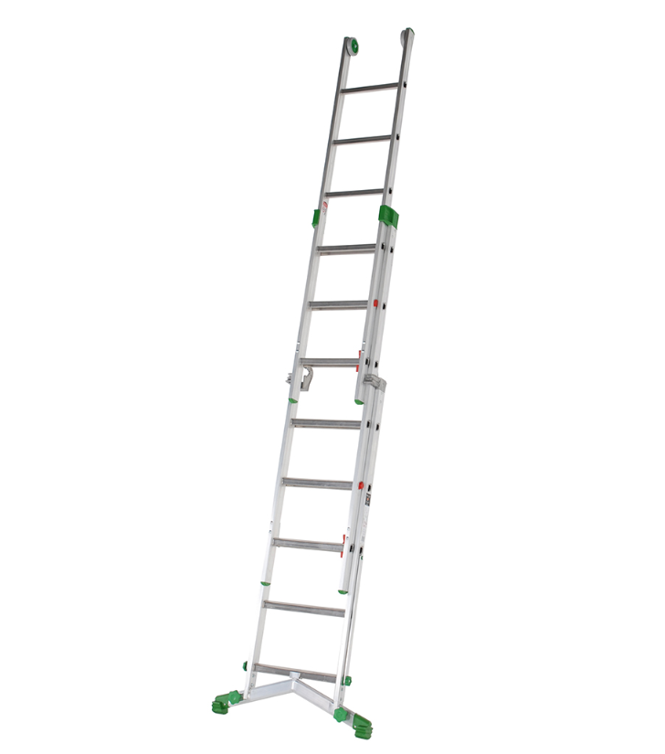 TB Davies Industrial Combination Ladder - 8+9+9 Rungs