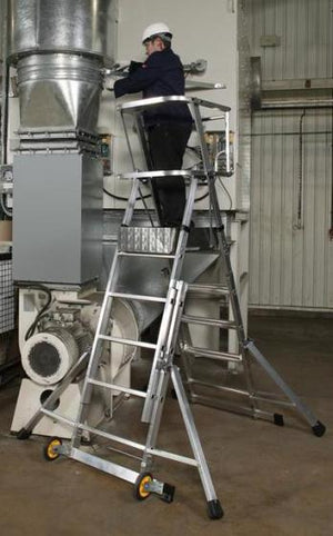 Youngman Teleguard Telescopic Platform Ladders