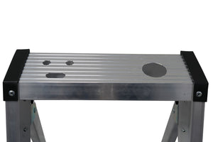 Murdoch Aluminium Swingback Step Ladders - tool tray