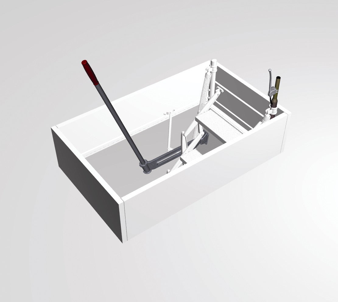 Top Operating Handle for Zig Zag Heavy Duty Concertina Ladder