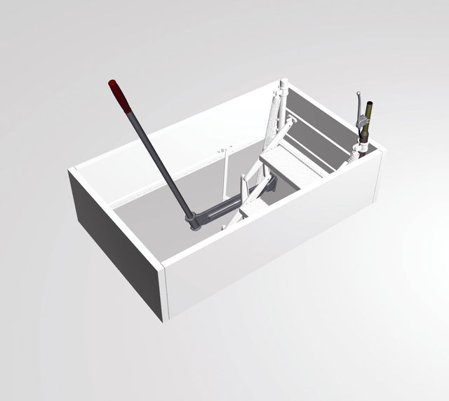 Top Operating Handle for Zig Zag Heavy Duty Concertina Ladder