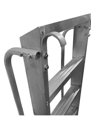 LFI Aluminium Shelf Ladder With Hooks