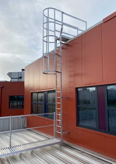 Fixed Vertical Ladders In Aluminium, Steel & GRP With Installation