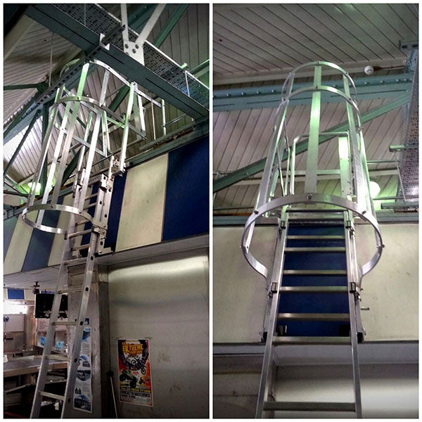 Doncaster Market Bespoke Vertical Fixed Access Ladder