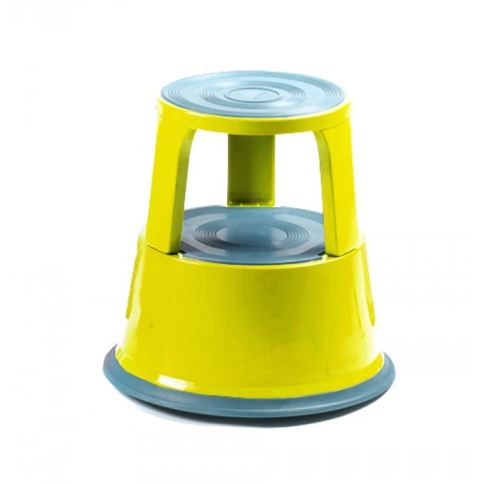 GS Approved Steel Kick Step In Yellow | GA009Z – Ladderstore