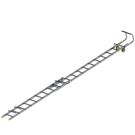 Youngman 2 Section Roof Ladder - open 